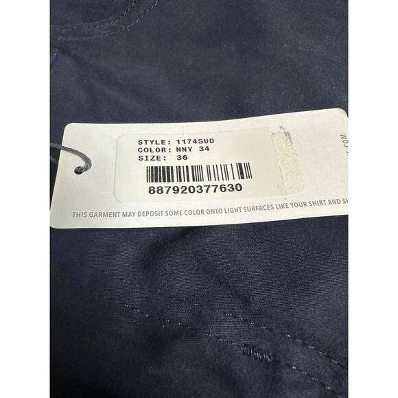 AG Adriano Goldschmied The Graduate Tailored Leg Pants Mens 36x34 Navy Blue - Picture 3 of 8